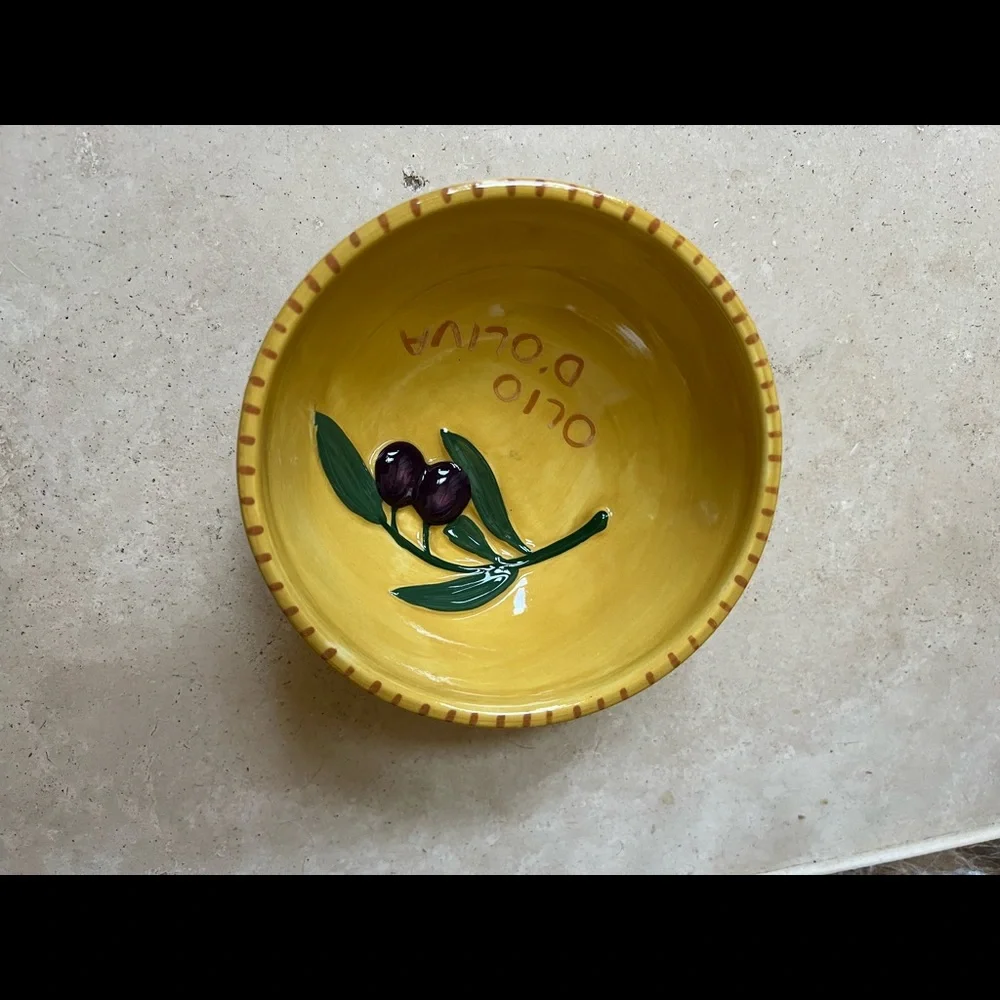 Williams Sonoma olive dish